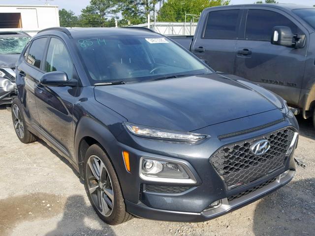 KM8K33A59JU105962 - 2018 HYUNDAI KONA LIMIT GRAY photo 1