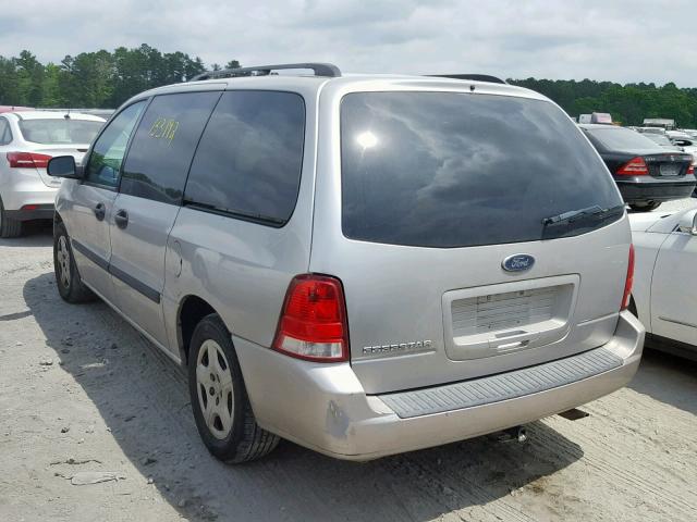 2FMZA51685BA71615 - 2005 FORD FREESTAR S SILVER photo 3