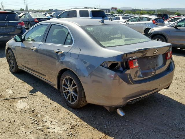 JH4CU26679C009474 - 2009 ACURA TSX GRAY photo 3