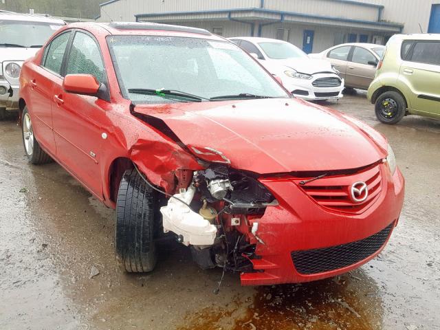 JM1BK123561457387 - 2006 MAZDA 3 S RED photo 1