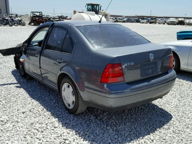 3VWRK69M43M101308 - 2003 VOLKSWAGEN JETTA GL GRAY photo 3