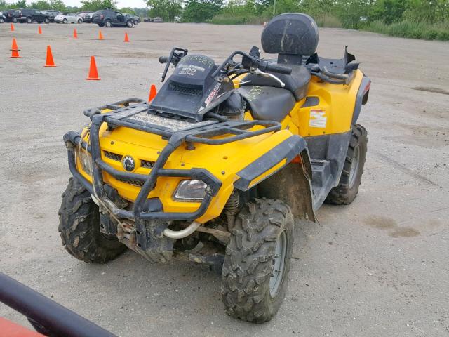 2BVEPCH1X7V001771 - 2007 CAN-AM OUTLANDER YELLOW photo 2