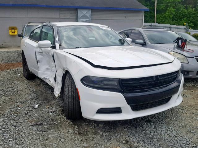 2C3CDXAG3GH242040 - 2016 DODGE CHARGER PO WHITE photo 1