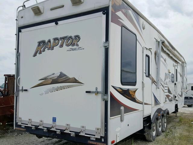 4YDF36139AR800755 - 2010 KEYSTONE RAPTOR WHITE photo 4