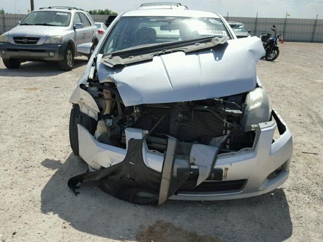 3N1AB6AP9CL707380 - 2012 NISSAN SENTRA 2.0 SILVER photo 9