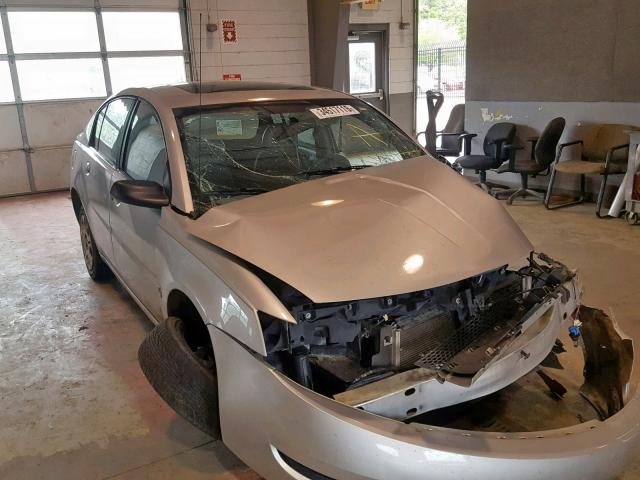 1G8AJ52F74Z199608 - 2004 SATURN ION LEVEL SILVER photo 1