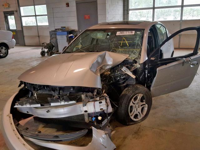 1G8AJ52F74Z199608 - 2004 SATURN ION LEVEL SILVER photo 2