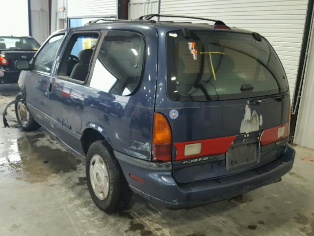 4M2DV11WXSDJ15724 - 1995 MERCURY VILLAGER BLUE photo 3