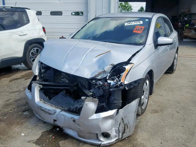 3N1AB61E88L701110 - 2008 NISSAN SENTRA 2.0 SILVER photo 2