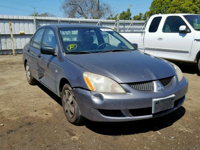 JA3AJ26E35U008592 - 2005 MITSUBISHI LANCER ES GRAY photo 1