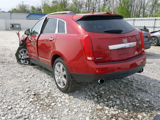 3GYFNBEY1BS614518 - 2011 CADILLAC SRX PERFOR RED photo 3