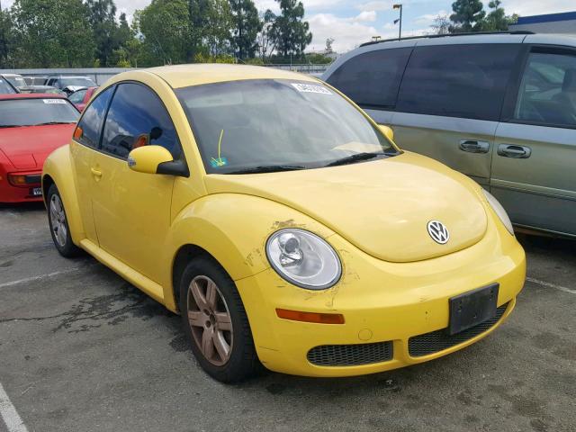 3VWPG31C37M514532 - 2007 VOLKSWAGEN NEW BEETLE 黄色 照片 1