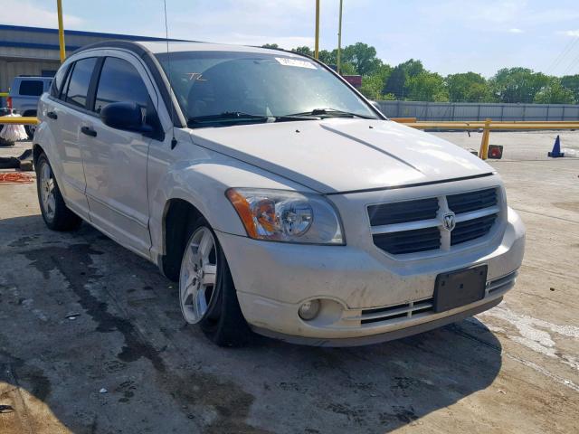 1B3HB48B87D109658 - 2007 DODGE CALIBER SX WHITE photo 1