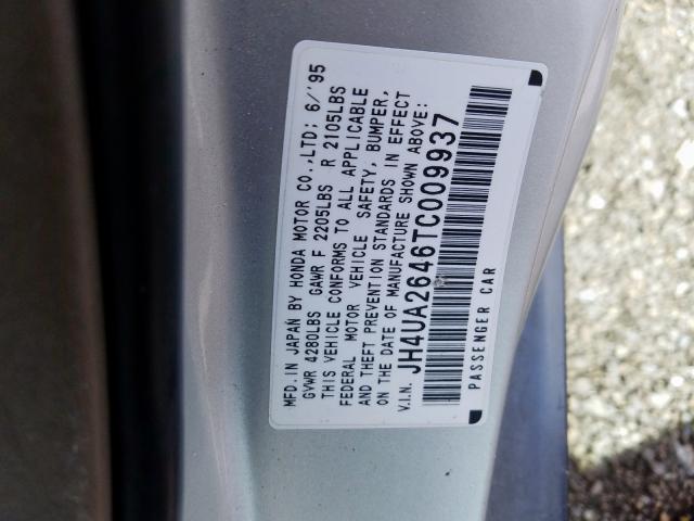 JH4UA2646TC009937 - 1996 ACURA 2.5TL  photo 10