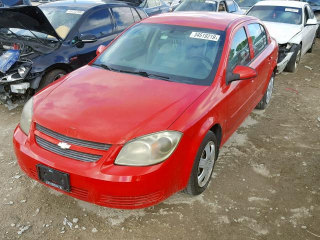 1G1AL58F287247193 - 2008 CHEVROLET COBALT LT RED photo 2