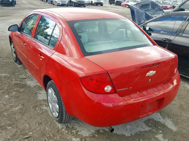 1G1AL58F287247193 - 2008 CHEVROLET COBALT LT RED photo 3