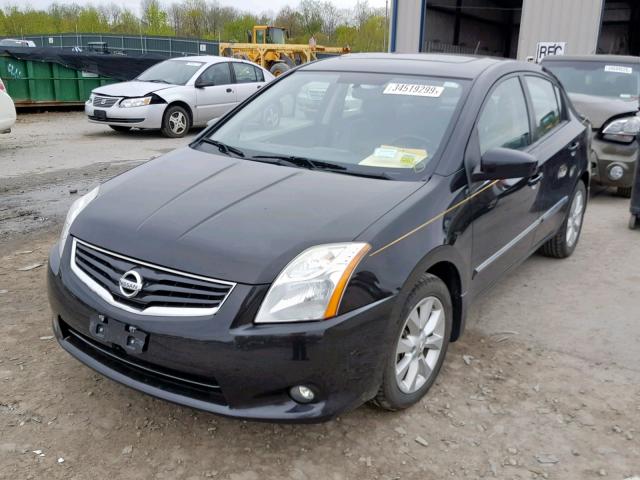 3N1AB6AP9BL637412 - 2011 NISSAN SENTRA 2.0 BLACK photo 2