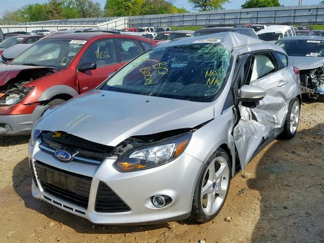 1FADP3N23EL110139 - 2014 FORD FOCUS TITA SILVER photo 2