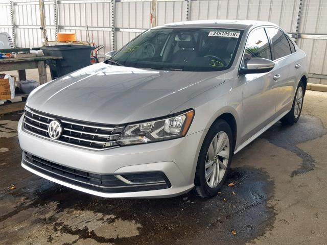 1VWBA7A31JC031942 - 2018 VOLKSWAGEN PASSAT SE SILVER photo 2