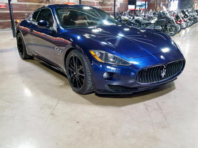 ZAM45KLAXA0050078 - 2010 MASERATI GRANTURISM BLUE photo 4