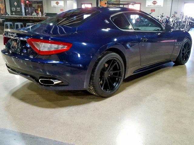 ZAM45KLAXA0050078 - 2010 MASERATI GRANTURISM BLUE photo 8