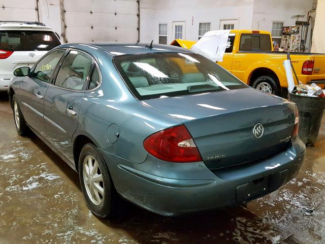 2G4WF582961192927 - 2006 BUICK ALLURE CX BLUE photo 3