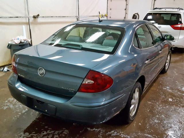 2G4WF582961192927 - 2006 BUICK ALLURE CX BLUE photo 4