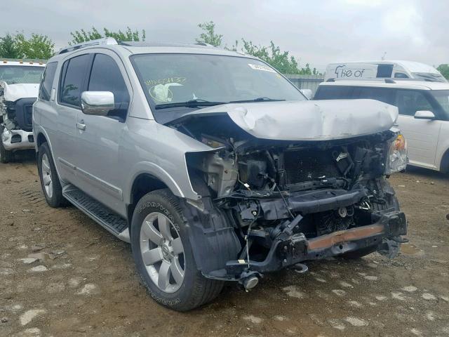 5N1BA0NC3BN601137 - 2011 NISSAN ARMADA SV SILVER photo 1