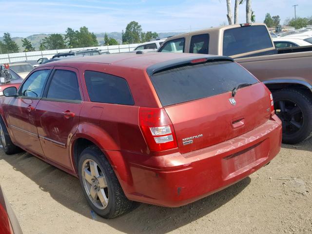 2D4GZ48V55H688563 - 2005 DODGE MAGNUM SXT RED photo 3