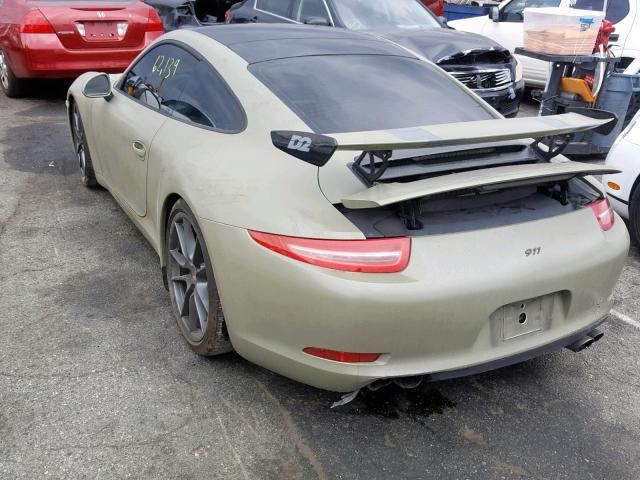 WP0AB2A97ES120770 - 2014 PORSCHE 911 CARRER GREEN photo 3