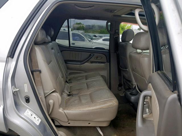 5TDBT48A22S126400 - 2002 TOYOTA SEQUOIA LI SILVER photo 6