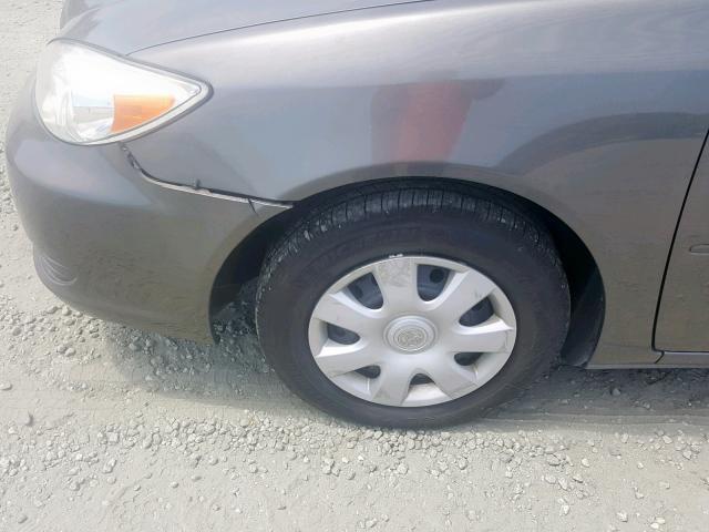 4T1BE32K33U716281 - 2003 TOYOTA CAMRY LE GRAY photo 9
