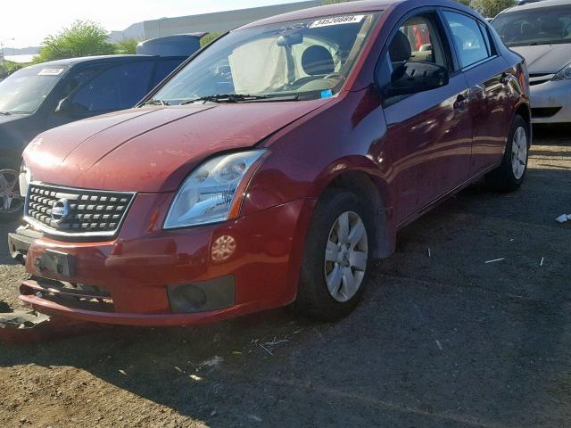 3N1AB61E57L720843 - 2007 NISSAN SENTRA 2.0 RED photo 2