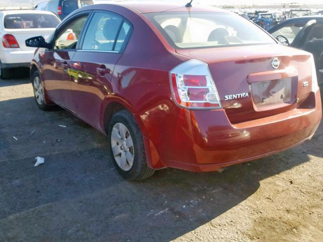 3N1AB61E57L720843 - 2007 NISSAN SENTRA 2.0 RED photo 3