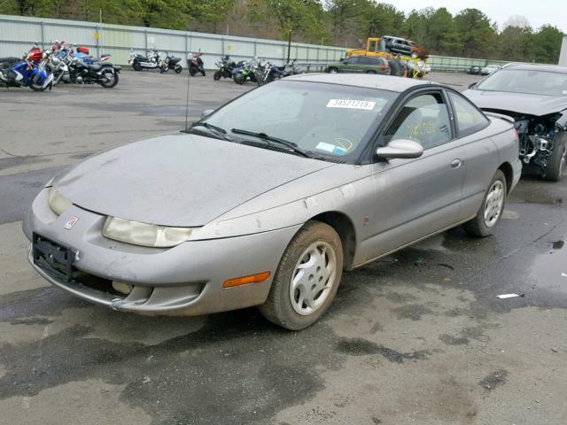 1G8ZH1275XZ151707 - 1999 SATURN SC2 SILVER photo 2