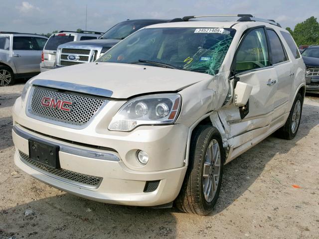 1GKKRTEDXCJ333322 - 2012 GMC ACADIA DEN WHITE photo 2