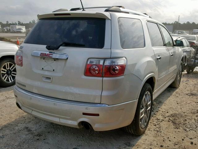 1GKKRTEDXCJ333322 - 2012 GMC ACADIA DEN WHITE photo 4