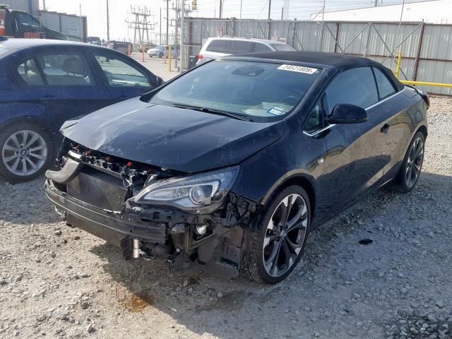 W04WH3N56HG076702 - 2017 BUICK CASCADA PR BLACK photo 2