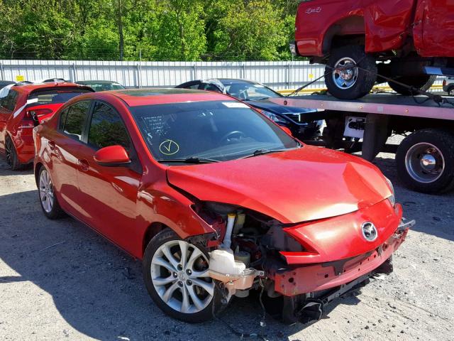 JM1BL1U69B1412466 - 2011 MAZDA 3 S RED photo 1