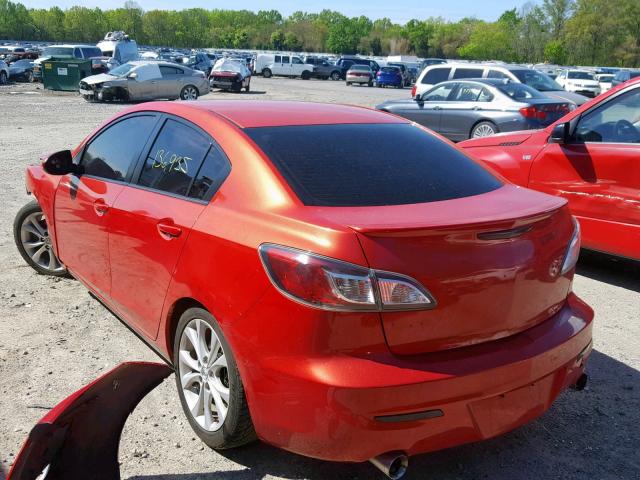 JM1BL1U69B1412466 - 2011 MAZDA 3 S RED photo 3