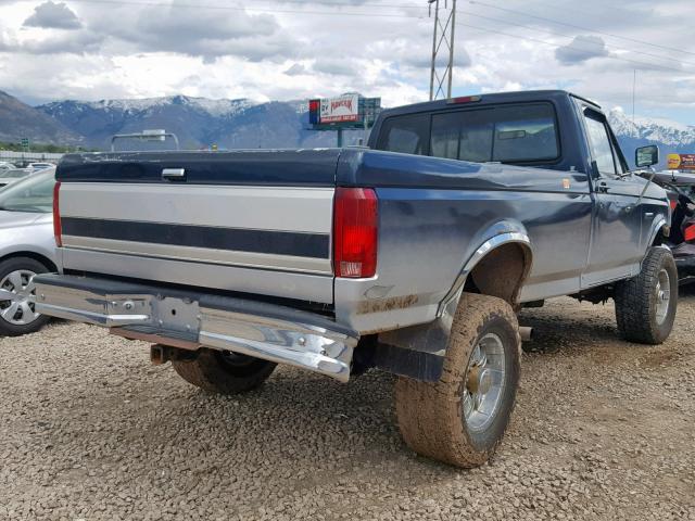 2FTHF36G6SCA22670 - 1995 FORD F350 TWO TONE photo 4