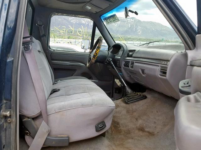 2FTHF36G6SCA22670 - 1995 FORD F350 TWO TONE photo 5