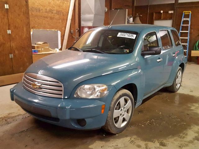 3GNDA13D87S629177 - 2007 CHEVROLET HHR LS Azul foto 2