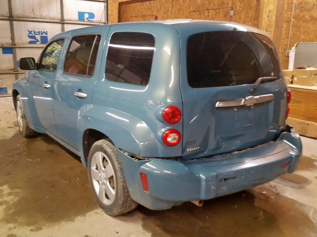 3GNDA13D87S629177 - 2007 CHEVROLET HHR LS Azul foto 3