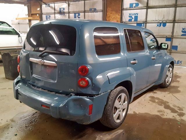 3GNDA13D87S629177 - 2007 CHEVROLET HHR LS Azul foto 4