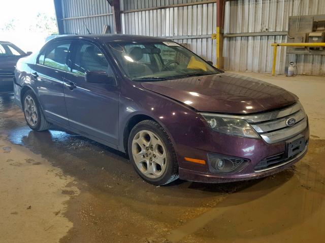 3FAHP0HA0BR161971 - 2011 FORD FUSION SE MAROON photo 1