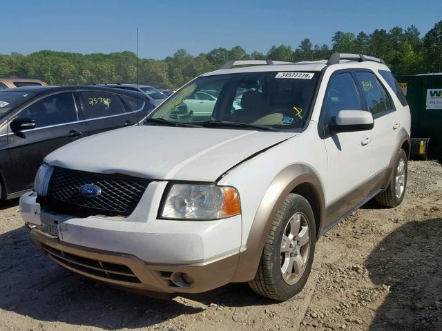 1FMDK02136GA34592 - 2006 FORD FREESTYLE WHITE photo 2