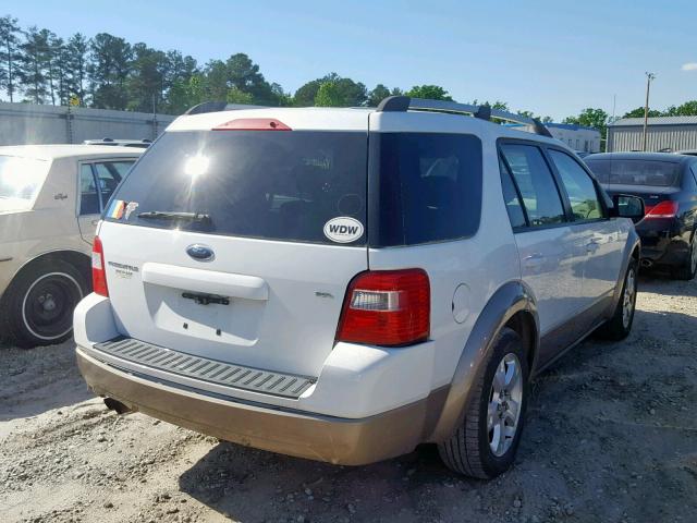 1FMDK02136GA34592 - 2006 FORD FREESTYLE WHITE photo 4