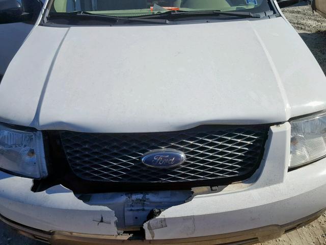 1FMDK02136GA34592 - 2006 FORD FREESTYLE WHITE photo 7