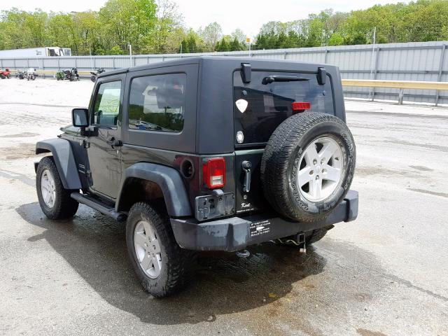 1J4AA2D18AL133762 - 2010 JEEP WRANGLER S GREEN photo 3